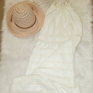 Max Studio Maxi Lace Dress Size Large